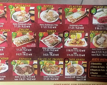 Menu 100 Antojitos Mexicanos Mcallen - 21