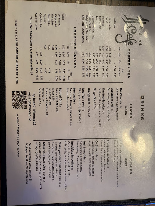 Menu 11Th Street Cafe - 28
