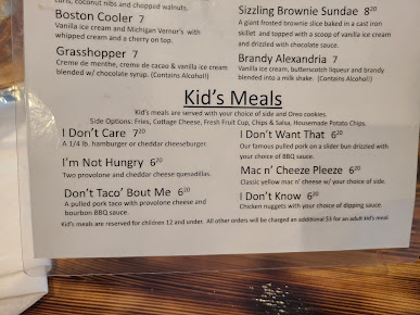 Menu 120 Taphouse Bistro - 25