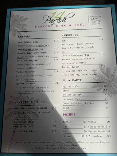 Menu 14 Parish - 29