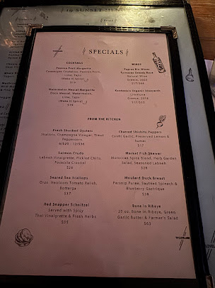 Menu 19 Cleveland - 26