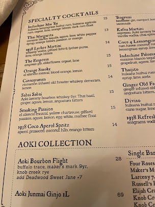 Menu 1938 Indochine - 29