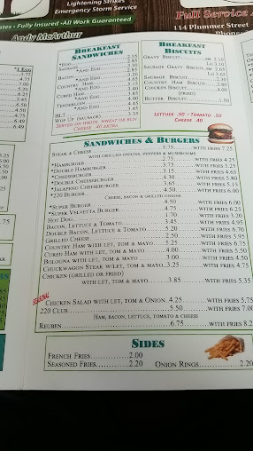 Menu 220 Grill - 24