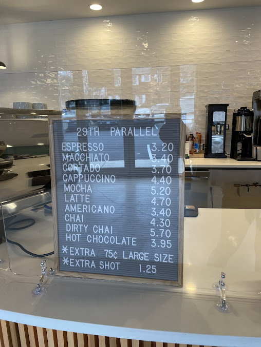 Menu 29Th Parallel Coffee - 21