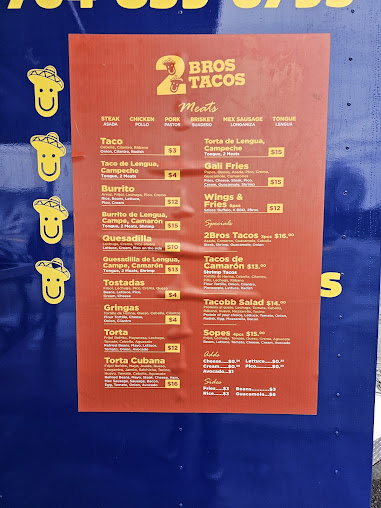 Menu 2Bros Tacos - 22