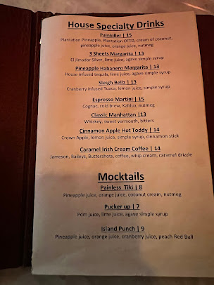 Menu 3 Sheets At The Harbor - 21