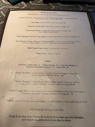 Menu 300 East - 24