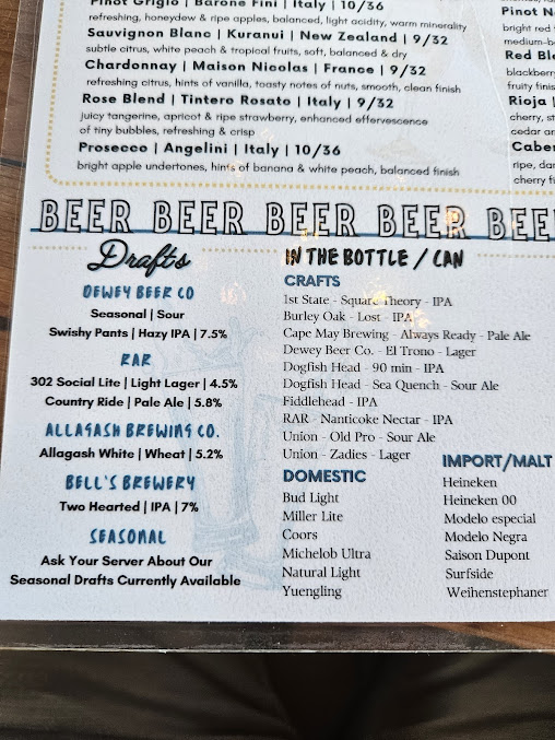 Menu 302 Social Eatery And Barroom - 22