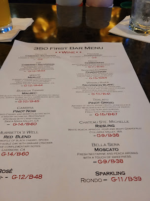 Menu 350 First - 20