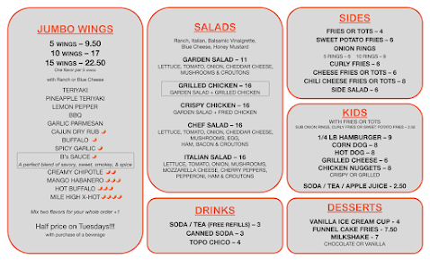 Menu 3Bs Burgers Beer - 20