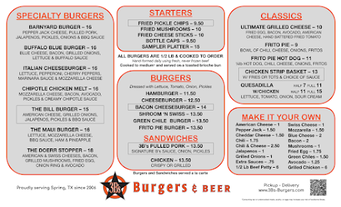 Menu 3Bs Burgers Beer - 21