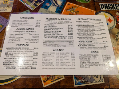 Menu 3Bs Burgers Beer - 23