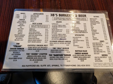 Menu 3Bs Burgers Beer - 28