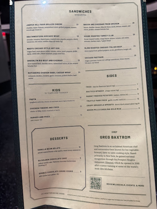 Menu 5 Acres Restaurant - 20