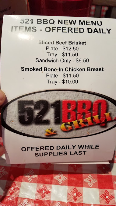 Menu 521 Bbq Grill - 25