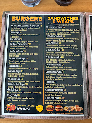 Menu 551 West - 20