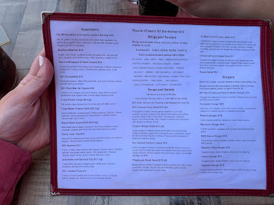 Menu 551 West - 26