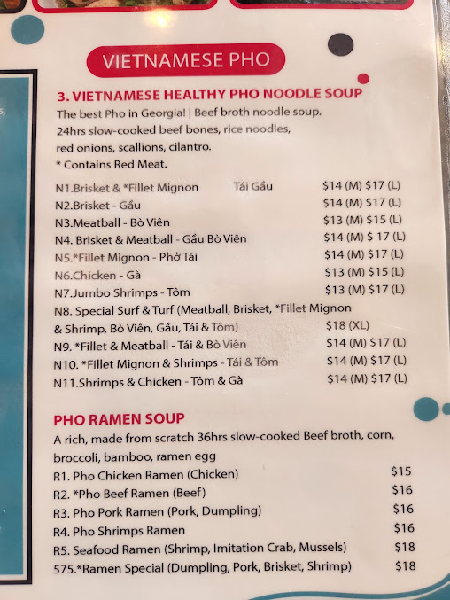 Menu 575 Bistro - 22