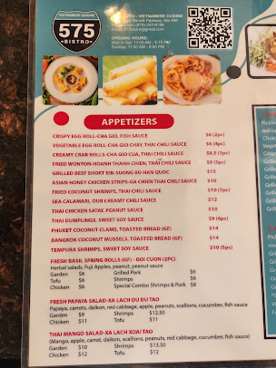 Menu 575 Bistro - 23
