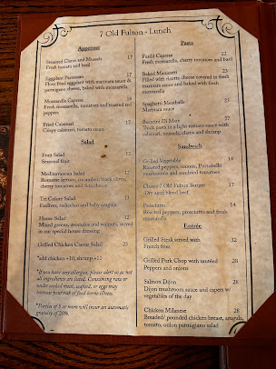 Menu 7 Old Fulton - 20