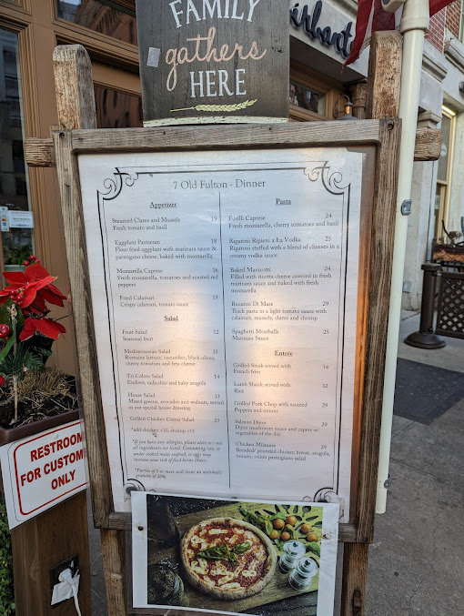 Menu 7 Old Fulton - 26