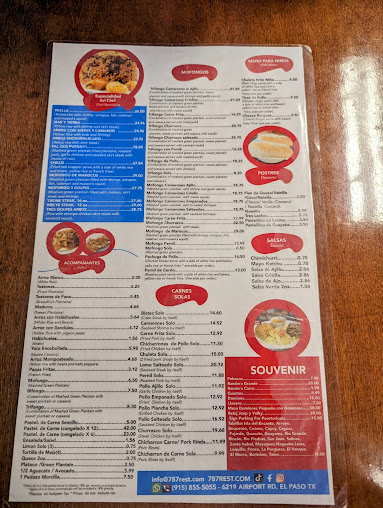Menu 787 Restaurant Bar - 20
