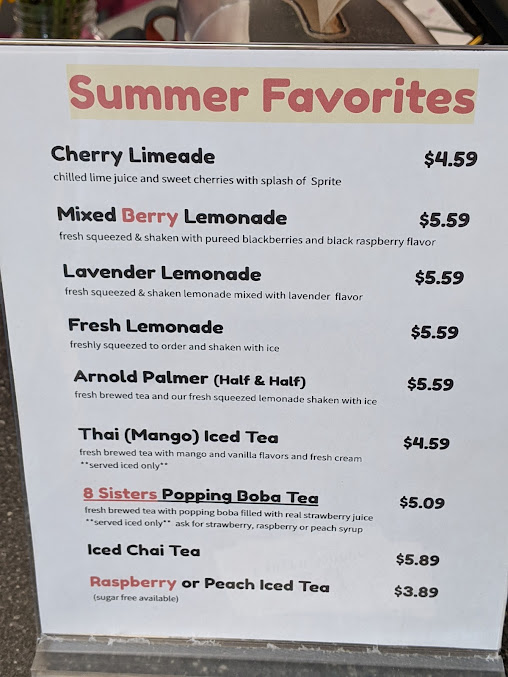 Menu 8 Sisters Bakery Cafe - 26