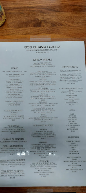 Menu 808 Ohana Grindz - 22