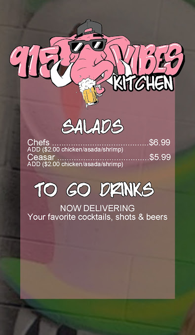 Menu 915Vibes El Paso - 25