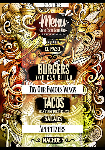 Menu 915Vibes El Paso - 29