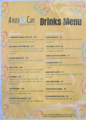 Menu A Huevo Cafe - 13