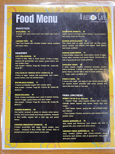 Menu A Huevo Cafe - 19