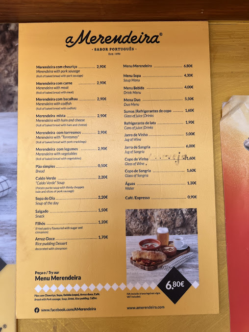 Menu A Merendeira - 21