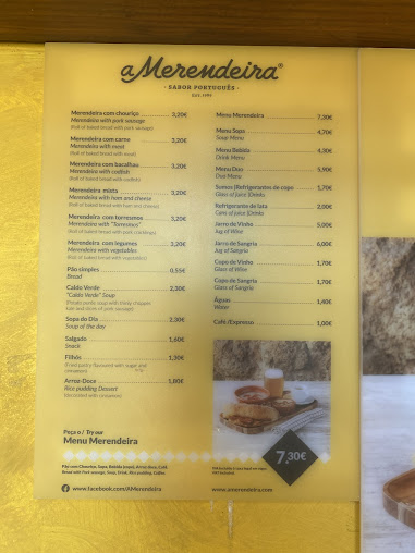 Menu A Merendeira - 23
