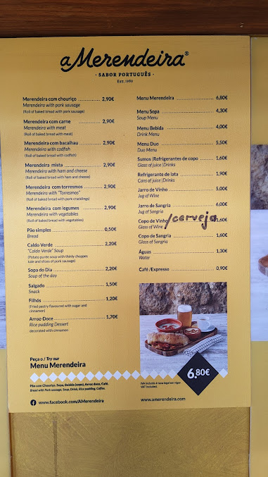 Menu A Merendeira - 26