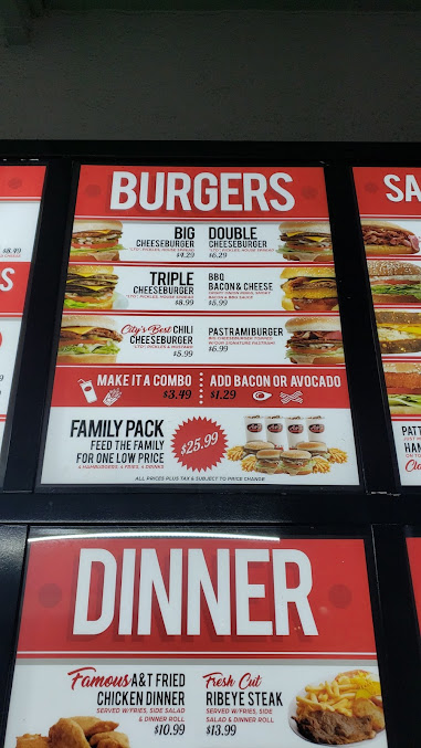 Menu A T Burgers - 27