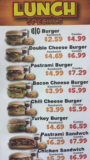 Menu A T Burgers - 28