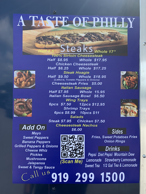 Menu A Taste Of Philly 4 U - 20
