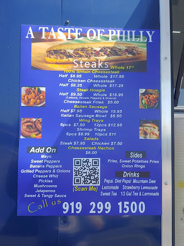 Menu A Taste Of Philly 4 U - 22