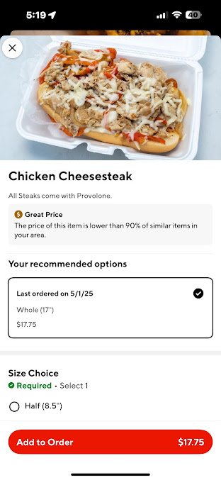 Menu A Taste Of Philly 4 U - 23