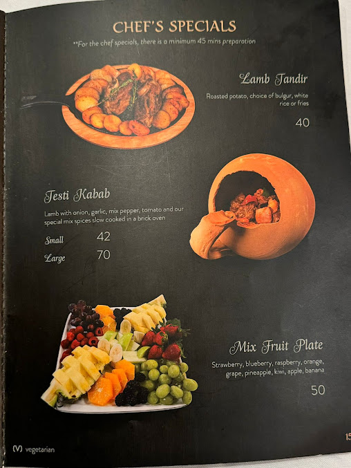 Menu A Thousand Tales Restaurant Bakery Cafe - 26