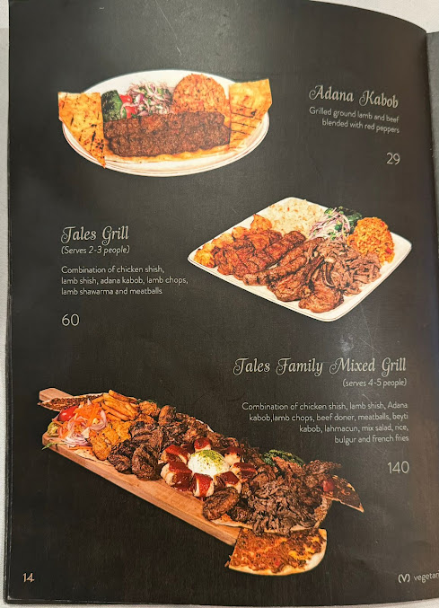 Menu A Thousand Tales Restaurant Bakery Cafe - 27