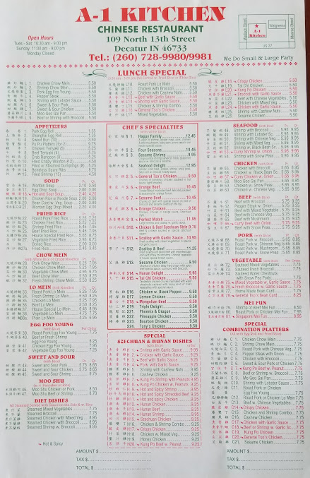 Menu A1 Kitchen - 20