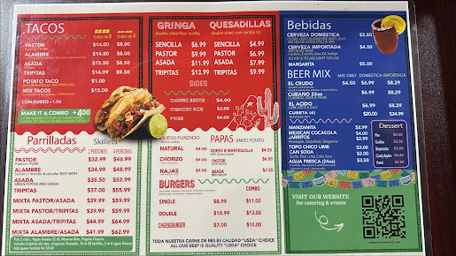 Menu Aaajiji Tacos And Beer - 20
