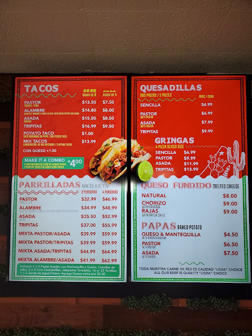 Menu Aaajiji Tacos And Beer - 24