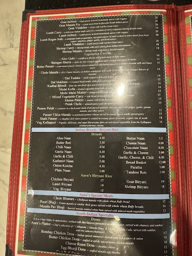 Menu Aarus Multicuisine Restaurant - 23