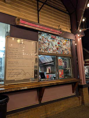 Menu Above The Blue Reddz - 25
