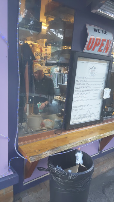 Menu Above The Blue Reddz - 29