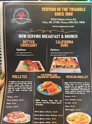 Menu Acp's Grill & Bar - 20
