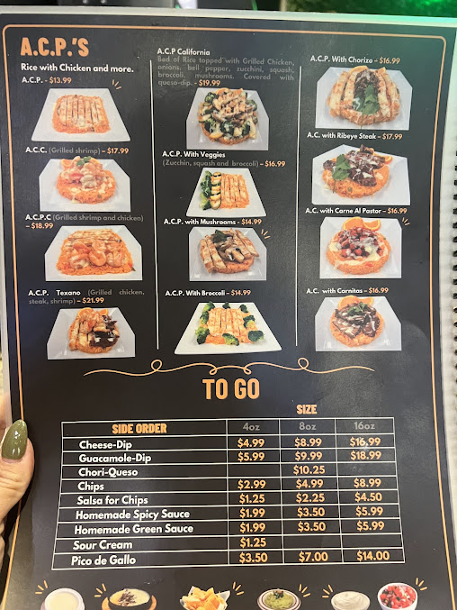 Menu Acp's Grill & Bar - 23